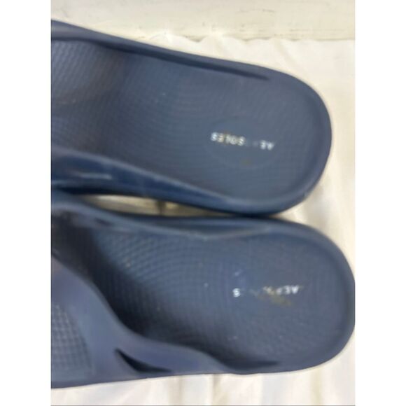 Aerosoles Flip Flops Recovery Sandals Navy size 7 - Picture 3 of 7